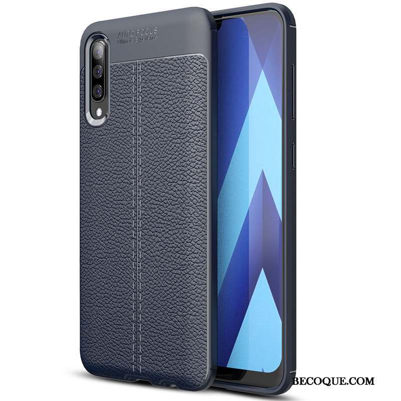 Samsung Galaxy A30s Protection Étui Coque Tout Compris Fluide Doux Rouge