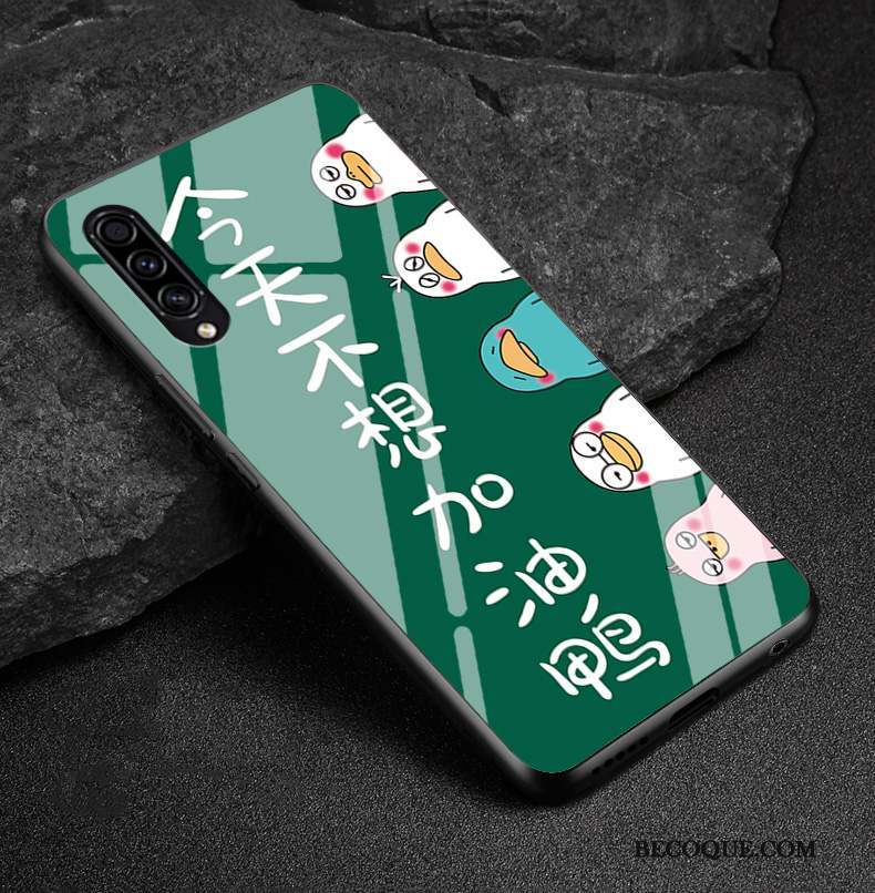 Samsung Galaxy A30s Silicone Vert Coque De Téléphone Étui Personnalité Créatif