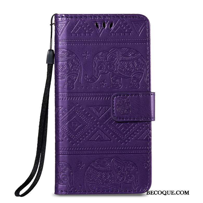 Samsung Galaxy A30s Étui En Cuir Clamshell Rose Coque De Téléphone Incassable Protection
