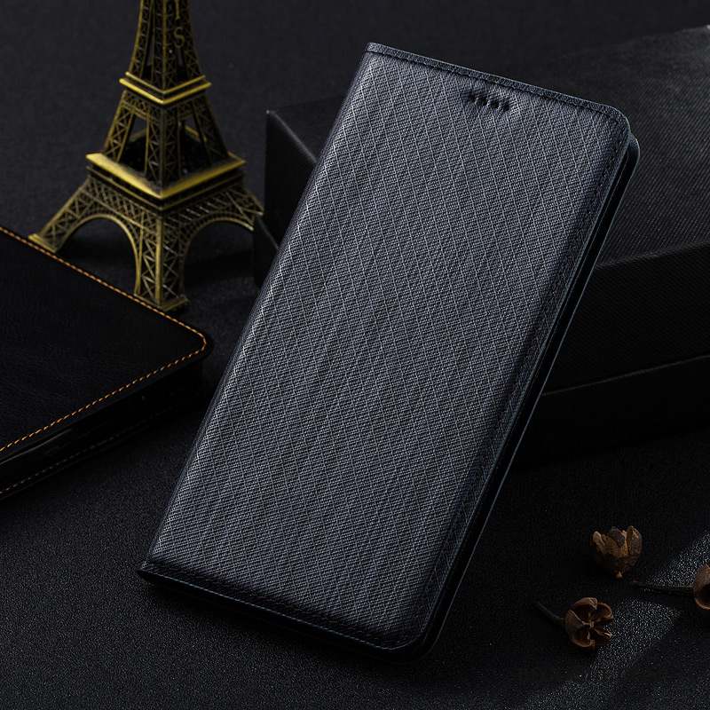 Samsung Galaxy A40 Coque Incassable Clamshell Modèle Fleurie Étui En Cuir Jours Cuir Véritable