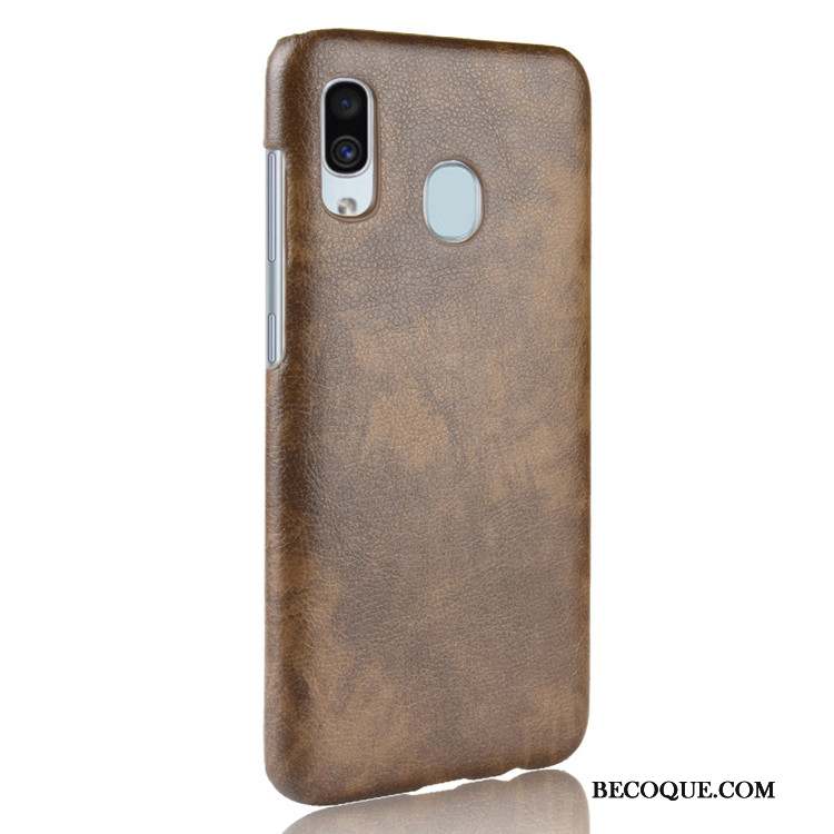 Samsung Galaxy A40 Gris Qualité Coque De Téléphone Difficile Protection Modèle Fleurie