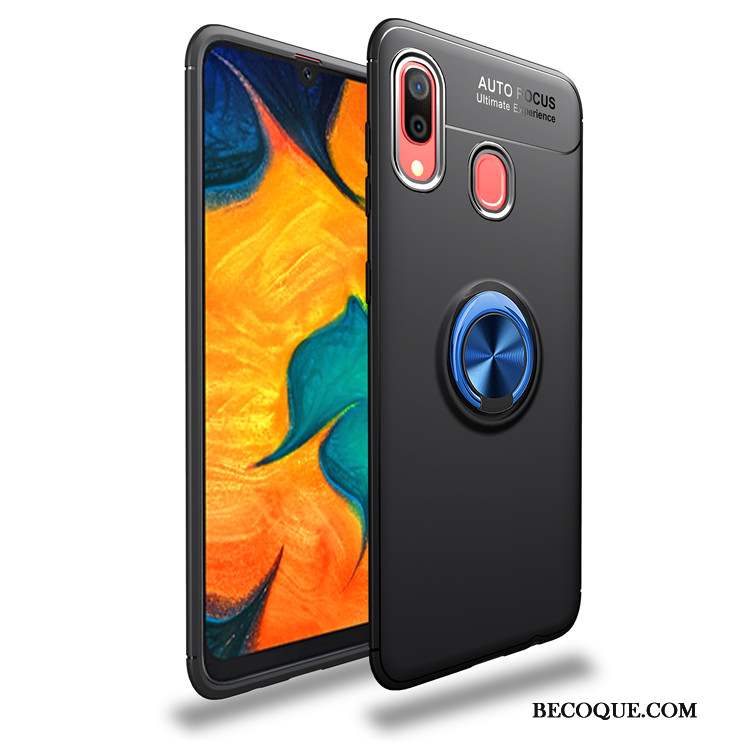 Samsung Galaxy A40 Incassable Tout Compris Étui Fluide Doux Coque De Téléphone Bleu