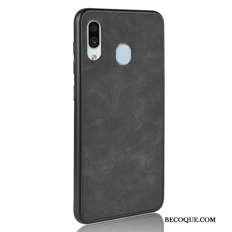 Samsung Galaxy A40 Protection Tout Compris Cuir Coque De Téléphone Étui Tendance