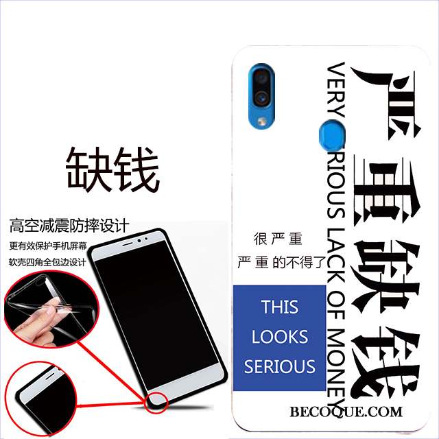 Samsung Galaxy A40 Téléphone Portable Coque Violet Fluide Doux Protection Étui
