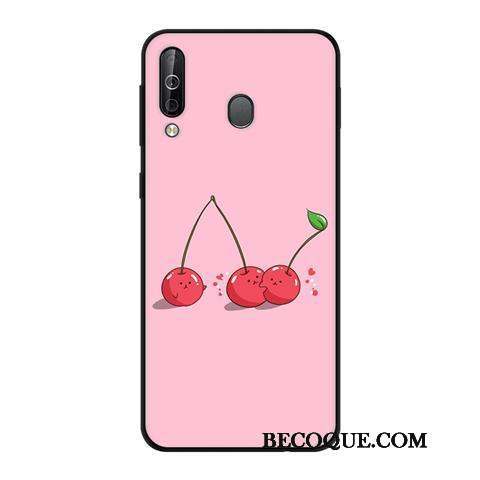 Samsung Galaxy A40s Délavé En Daim Vent Fluide Doux Coque Tendance Téléphone Portable