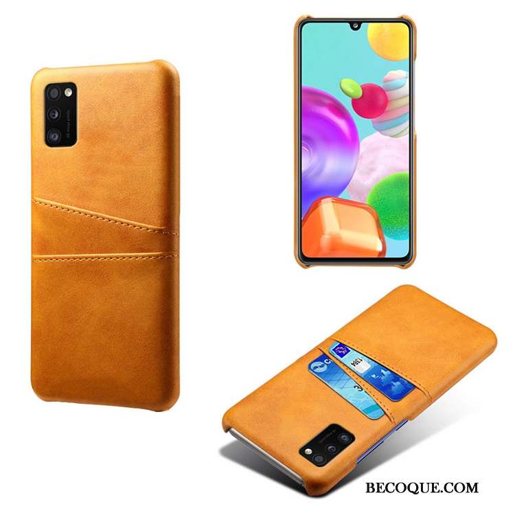 Samsung Galaxy A41 Coque Personnalité Protection Étui Incassable Sac Carte