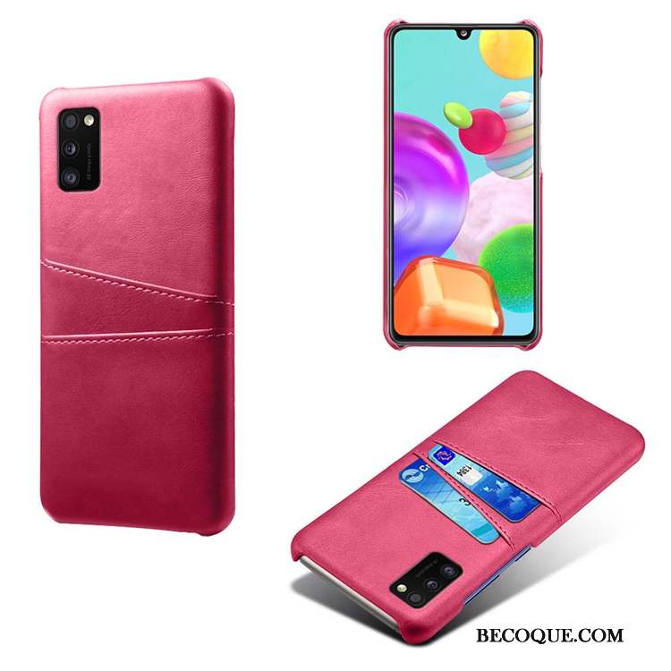 Samsung Galaxy A41 Coque Personnalité Protection Étui Incassable Sac Carte