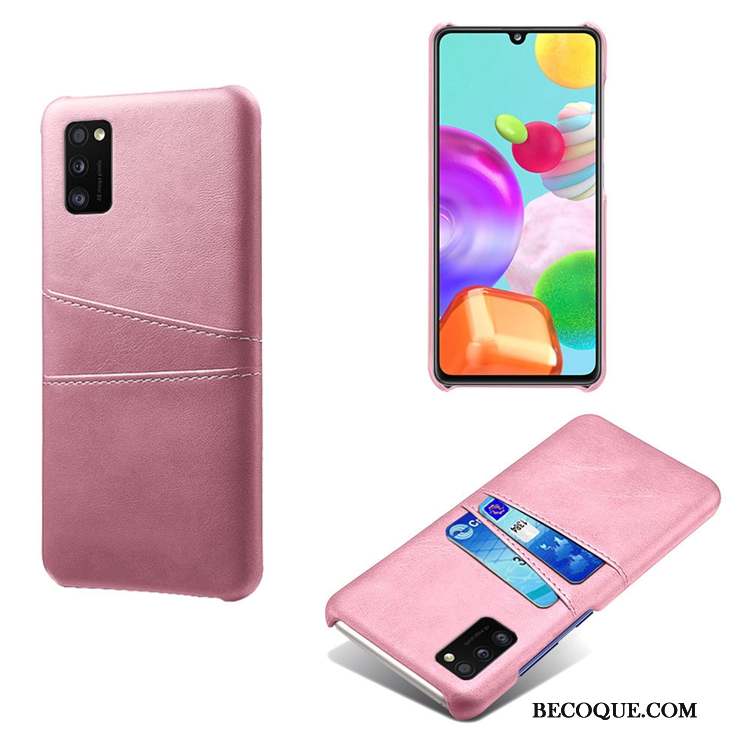 Samsung Galaxy A41 Coque Personnalité Protection Étui Incassable Sac Carte