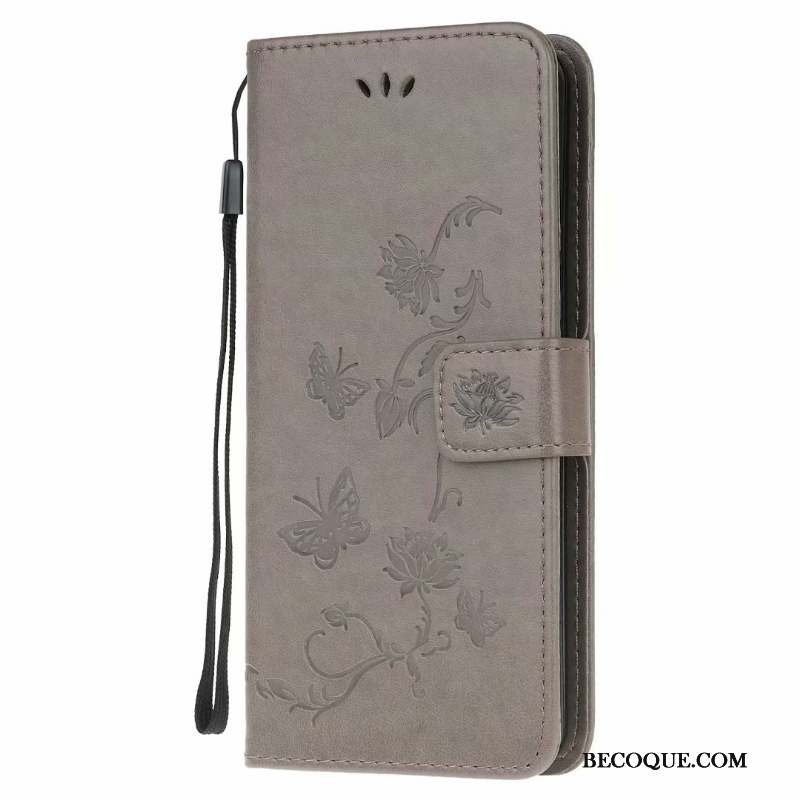 Samsung Galaxy A41 Fluide Doux Papillon Rose Coque De Téléphone Incassable Clamshell