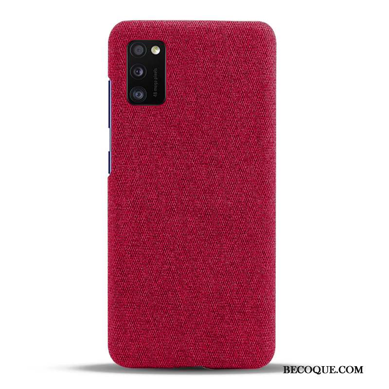Samsung Galaxy A41 Rouge Protection Téléphone Portable Mince Sac Coque