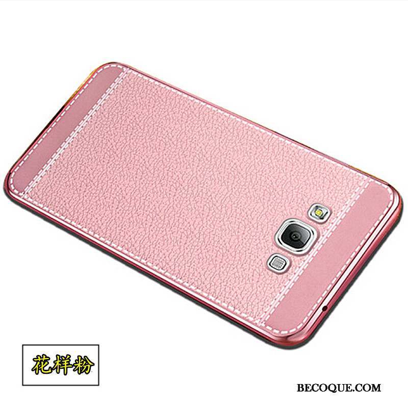 Samsung Galaxy A5 2015 Coque De Téléphone Placage Protection Tout Compris Cuir Modèle Fleurie