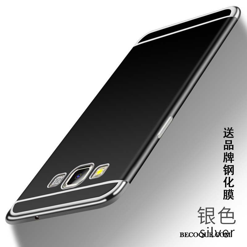 Samsung Galaxy A5 2015 Délavé En Daim Coque De Téléphone Nouveau Fluide Doux Silicone Or Rose