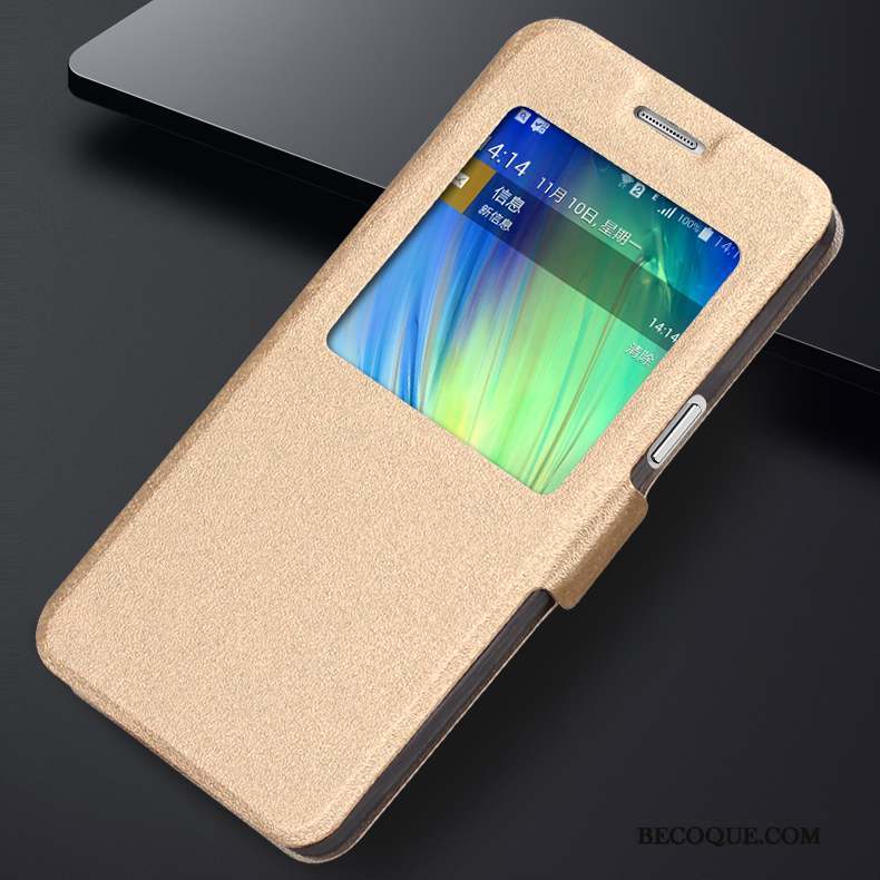 Samsung Galaxy A5 2015 Or Protection Coque De Téléphone Étui Téléphone Portable