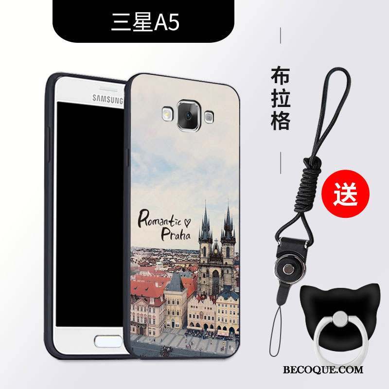 Samsung Galaxy A5 2015 Étui Fluide Doux Coque Incassable Tout Compris Silicone