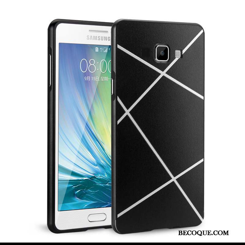 Samsung Galaxy A5 2016 Border Protection Argent Métal Coque Incassable