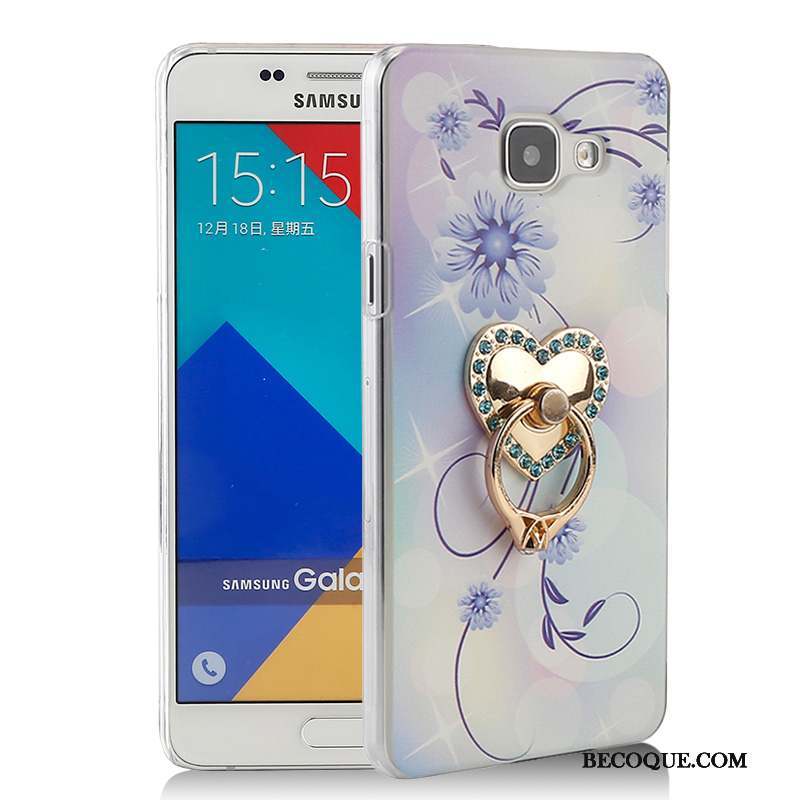 Samsung Galaxy A5 2016 Mince Dessin Animé Coque Bleu Téléphone Portable Étui