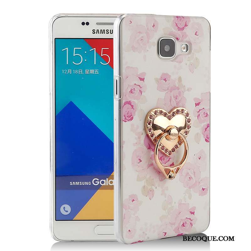 Samsung Galaxy A5 2016 Mince Dessin Animé Coque Bleu Téléphone Portable Étui