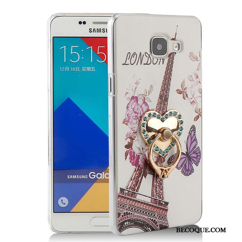 Samsung Galaxy A5 2016 Mince Dessin Animé Coque Bleu Téléphone Portable Étui