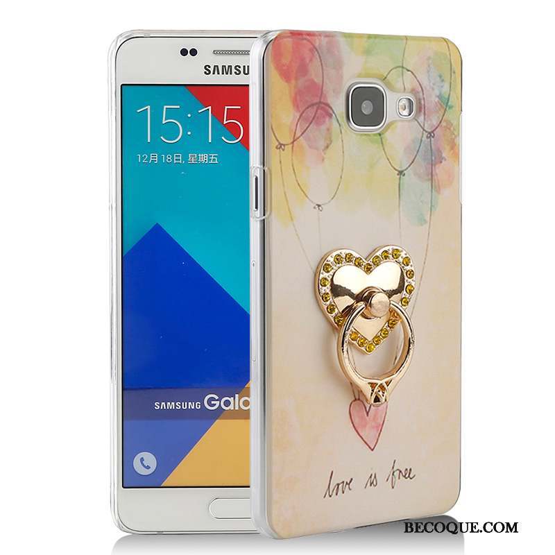 Samsung Galaxy A5 2016 Mince Dessin Animé Coque Bleu Téléphone Portable Étui