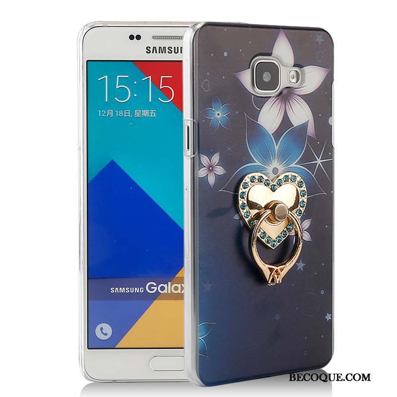 Samsung Galaxy A5 2016 Mince Dessin Animé Coque Bleu Téléphone Portable Étui