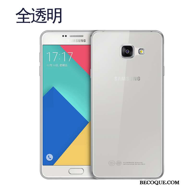 Samsung Galaxy A5 2016 Or Rose Téléphone Portable Transparent Couvercle Arrière Coque De Téléphone Étui