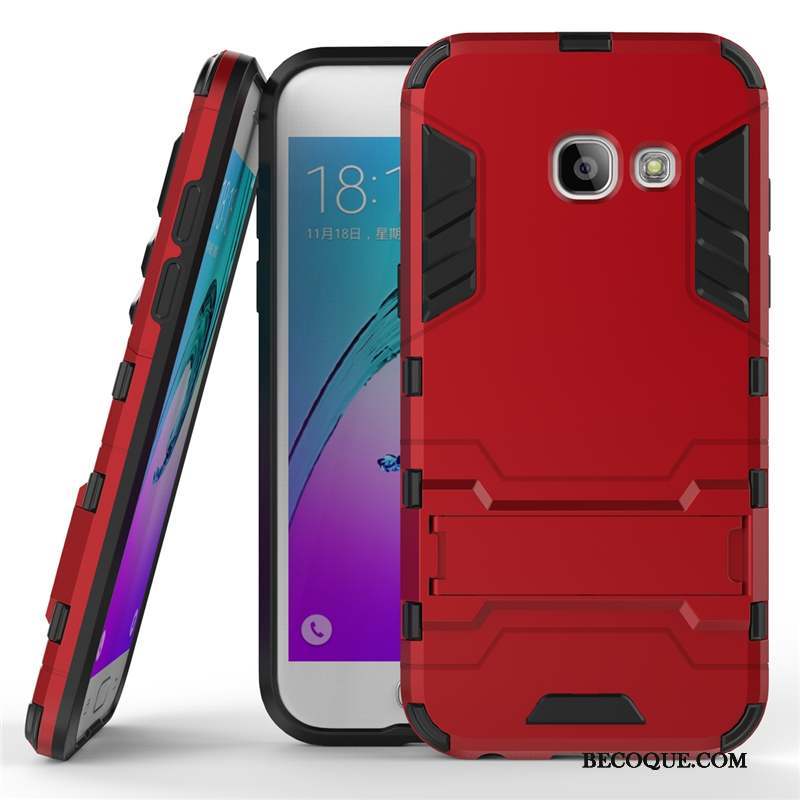 Samsung Galaxy A5 2017 Incassable Coque Protection Silicone Bleu Étui