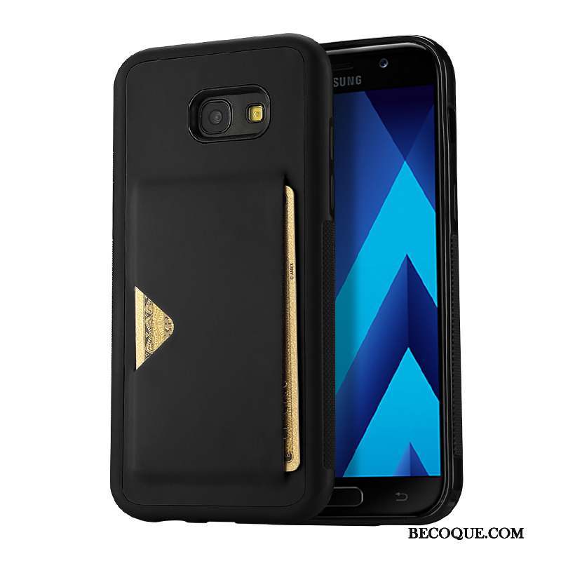 Samsung Galaxy A5 2017 Étui Fluide Doux Incassable Téléphone Portable Coque Cuir