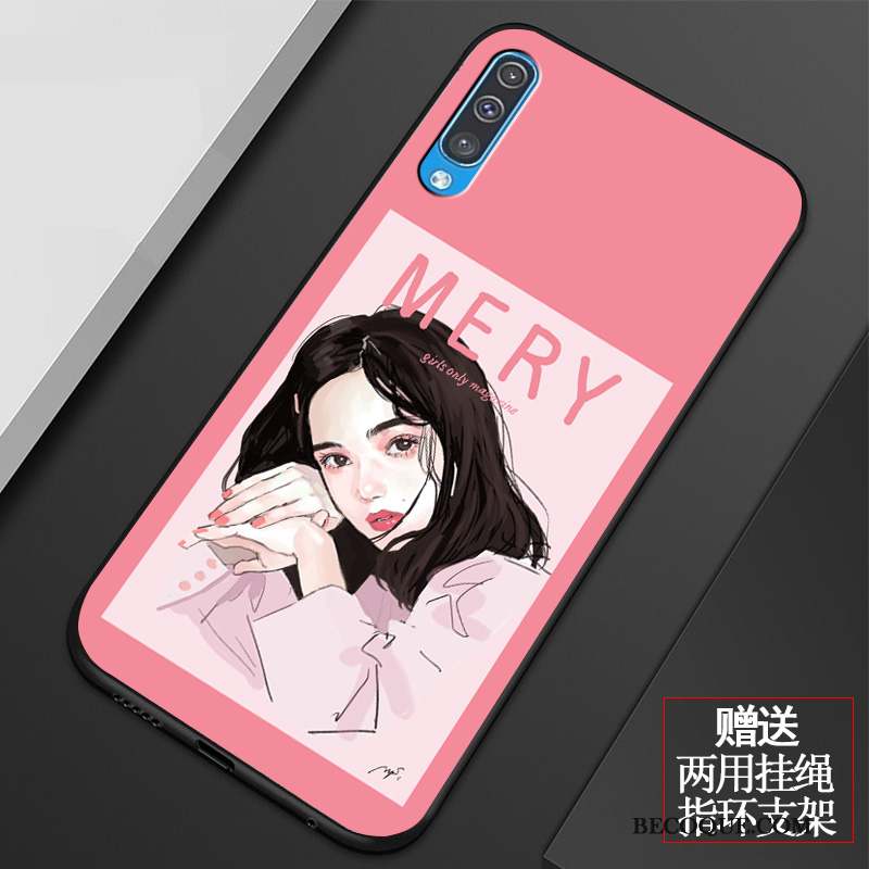 Samsung Galaxy A50 Bleu Incassable Protection Coque De Téléphone Charmant Dessin Animé