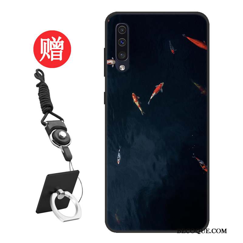 Samsung Galaxy A50 Coque De Téléphone Fluide Doux Étui Membrane Tout Compris Tempérer