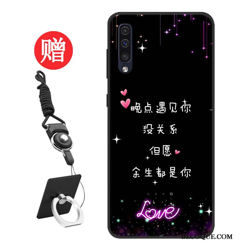 Samsung Galaxy A50 Coque De Téléphone Fluide Doux Étui Membrane Tout Compris Tempérer