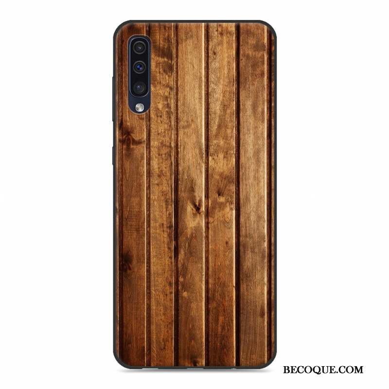 Samsung Galaxy A50 Coque En Silicone Incassable De Téléphone Nouveau Tendance Bleu Marin