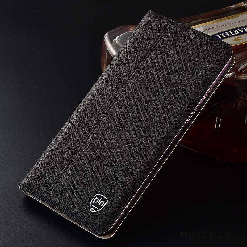 Samsung Galaxy A50 Coque Incassable Protection Lin Étui Téléphone Portable Plaid