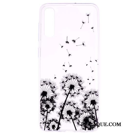 Samsung Galaxy A50 Coque Protection Transparent Fluide Doux Dessin Animé Créatif Silicone