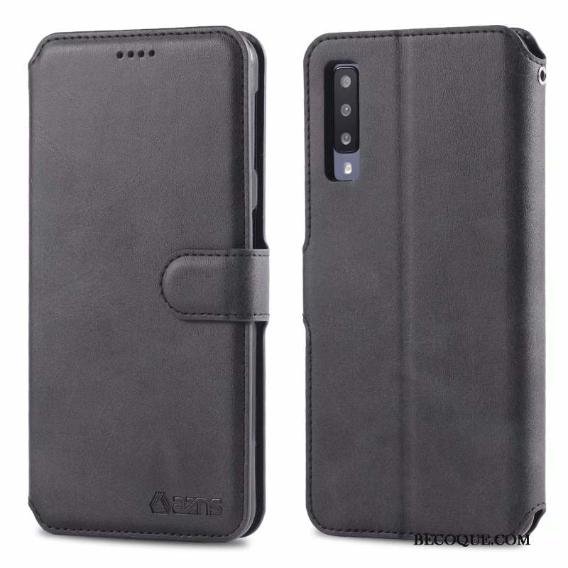 Samsung Galaxy A50 Coque Tempérer Étui En Cuir Nouveau Carte Ornements Suspendus Fluide Doux