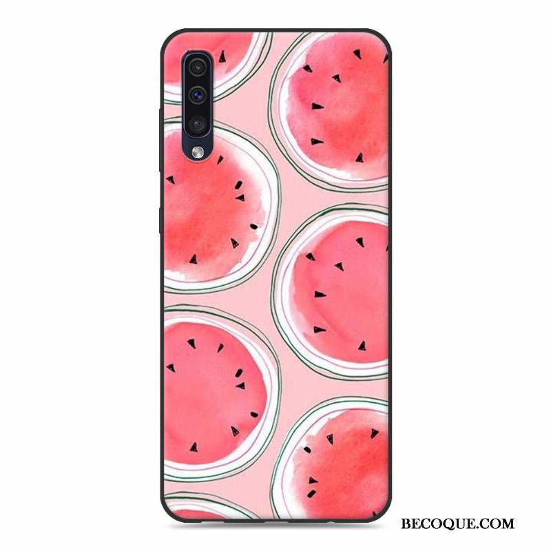 Samsung Galaxy A50 Incassable Dessin Animé Coque De Téléphone Bleu Téléphone Portable Personnalité