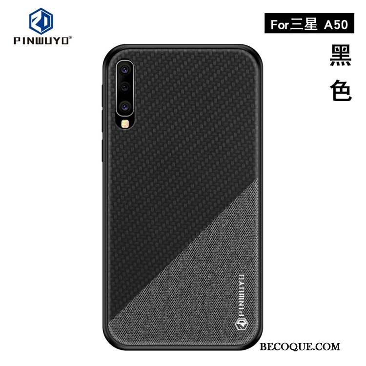 Samsung Galaxy A50 Jaune Personnalité Incassable Modèle Fleurie Coque De Téléphone Tout Compris