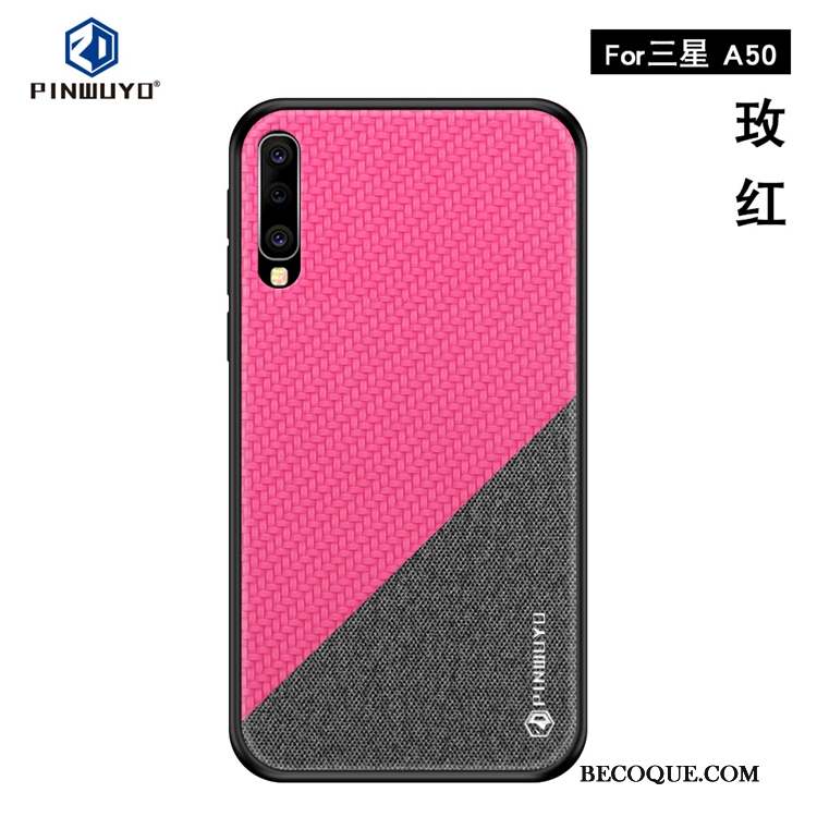 Samsung Galaxy A50 Jaune Personnalité Incassable Modèle Fleurie Coque De Téléphone Tout Compris