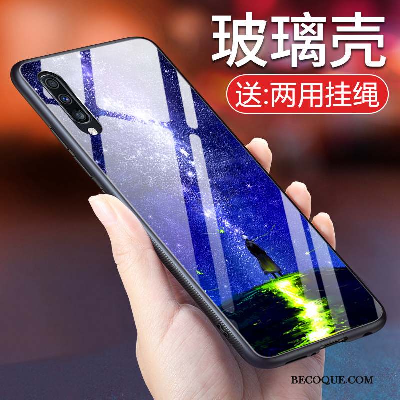 Samsung Galaxy A50 Nouveau Coque Tout Compris Verre Vert Incassable