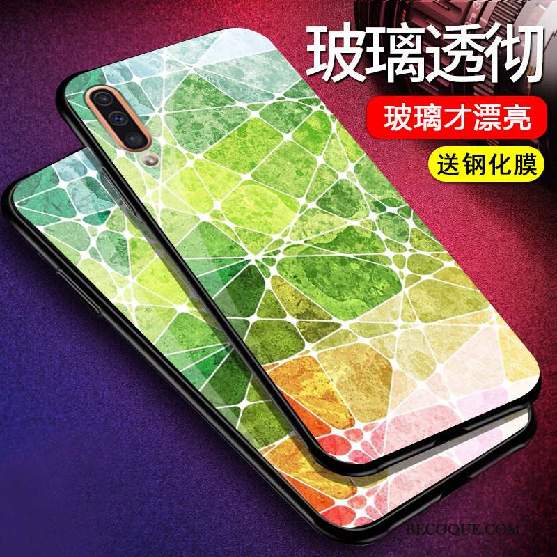 Samsung Galaxy A50 Personnalité Créatif Tendance Silicone Coque Fluide Doux