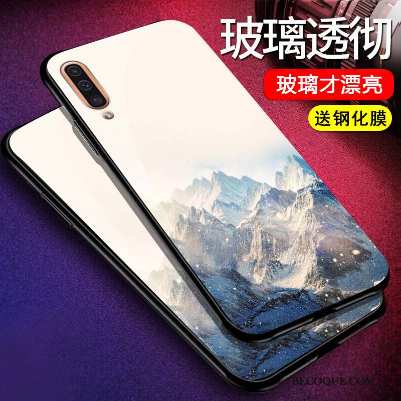 Samsung Galaxy A50 Personnalité Créatif Tendance Silicone Coque Fluide Doux