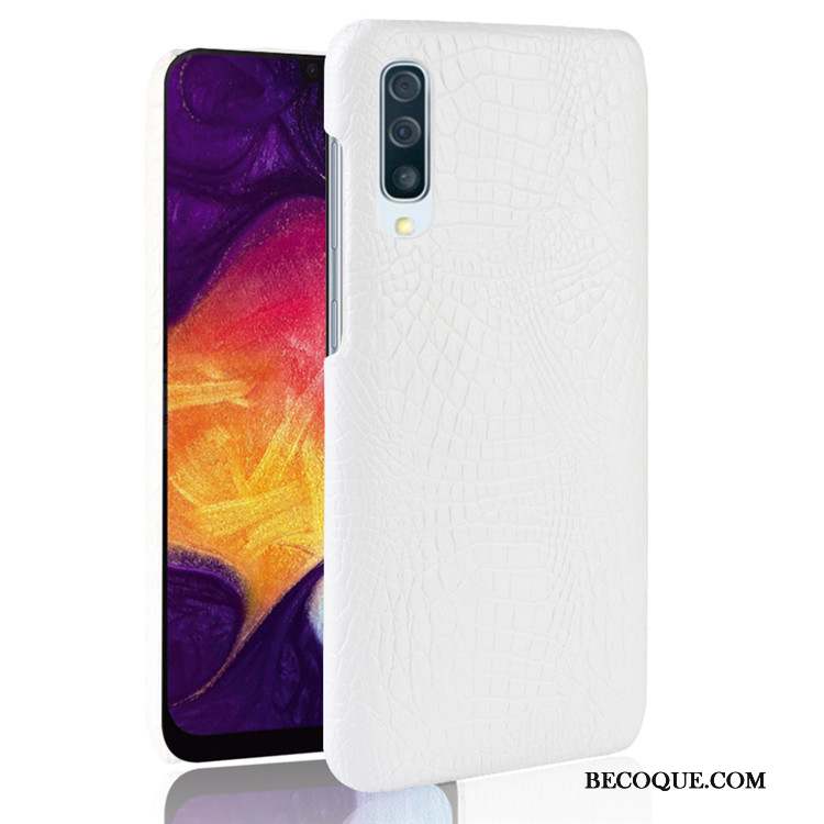 Samsung Galaxy A50 Protection Étui Crocodile Modèle Coque Difficile De Téléphone