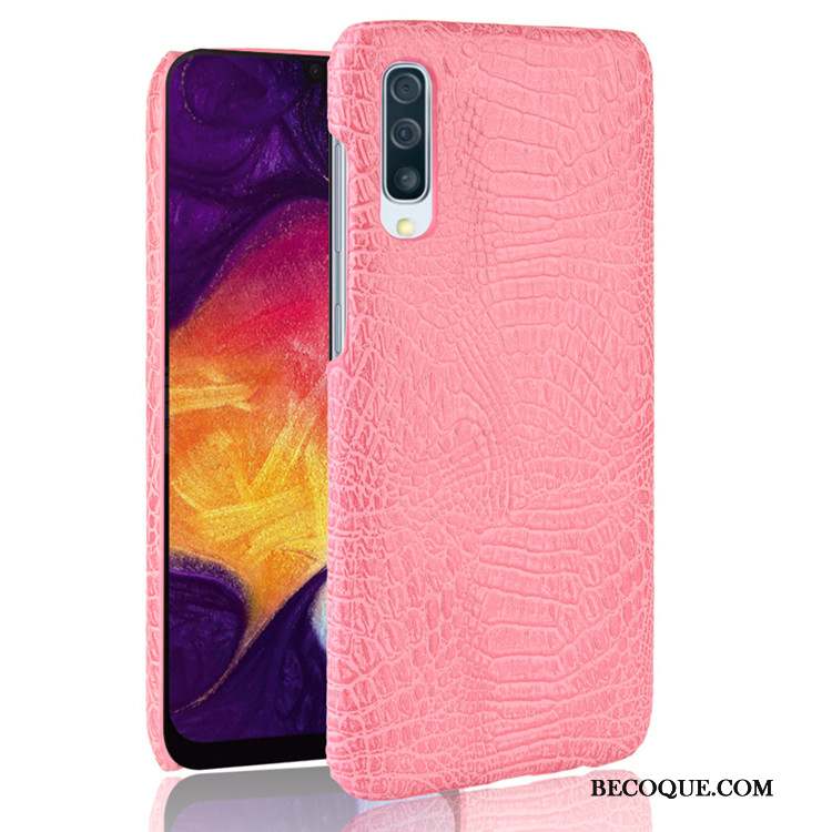 Samsung Galaxy A50 Protection Étui Crocodile Modèle Coque Difficile De Téléphone