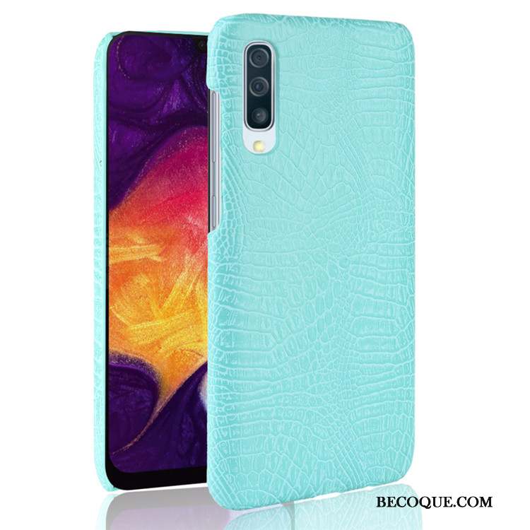 Samsung Galaxy A50 Protection Étui Crocodile Modèle Coque Difficile De Téléphone