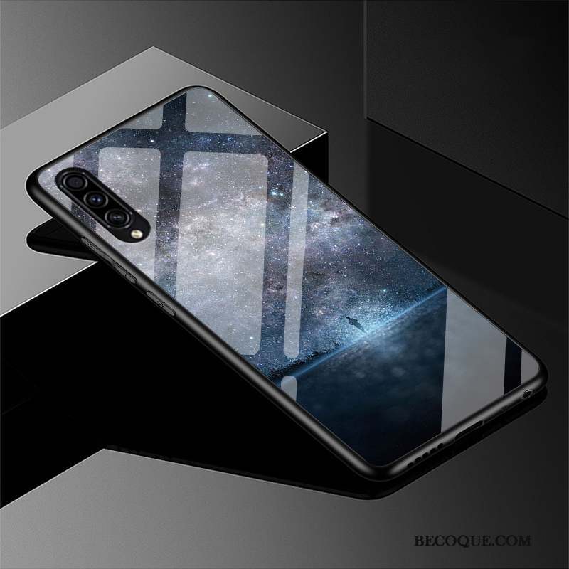Samsung Galaxy A50s Net Rouge Délavé En Daim Tout Compris Dessin Animé Incassable Coque De Téléphone