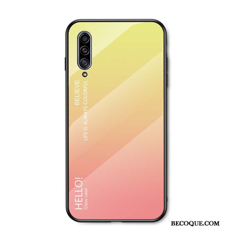 Samsung Galaxy A50s Nouveau Vent Silicone Téléphone Portable Blanc Coque