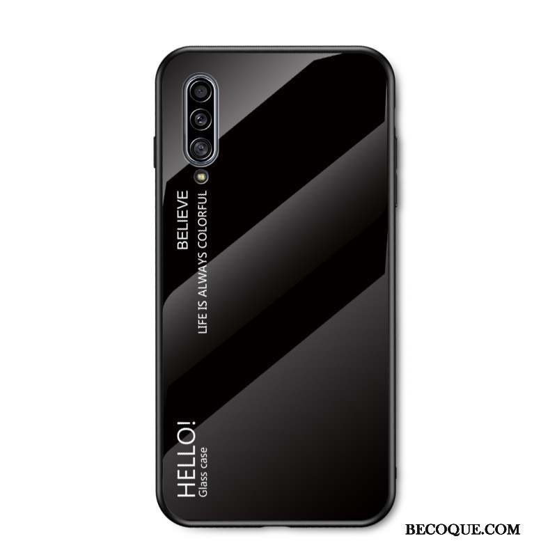 Samsung Galaxy A50s Nouveau Vent Silicone Téléphone Portable Blanc Coque
