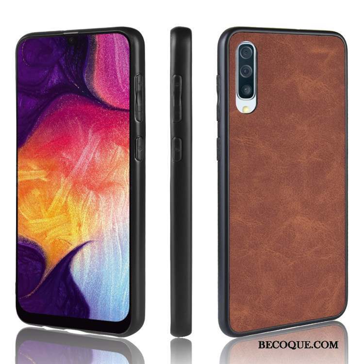 Samsung Galaxy A50s Protection Coque De Téléphone Bleu Difficile Étui Incassable