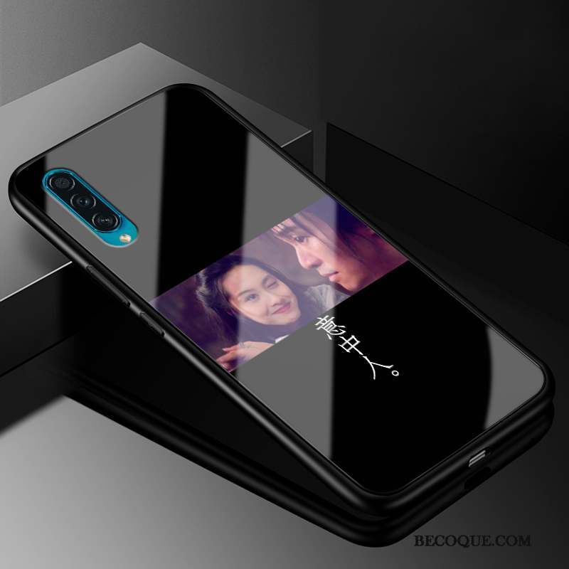 Samsung Galaxy A50s Tout Compris Coque De Téléphone Incassable Noir Simple Protection