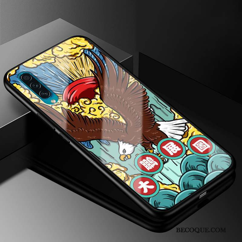 Samsung Galaxy A50s Verre Or Protection Silicone Tout Compris Coque De Téléphone