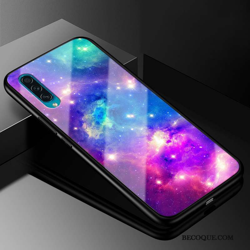 Samsung Galaxy A50s Étui Incassable Verre Coque De Téléphone Noir Personnalité